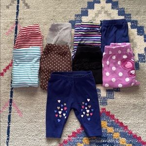 6M baby girl leggings